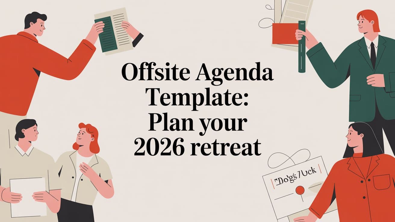 Offsite Agenda Template: Plan Your 2026 Retreat
